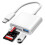 USB-C SD- en MicroSD-kaartlezer voor iPhone, iPad en Mac 1