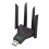 USB-WLAN-Adapter, 1300 Mbit/s, Dualband, 4 Antennen 1