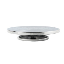 Drehteller aus Aluminium für Keramik, 15/20/25/30 cm, doppelseitig