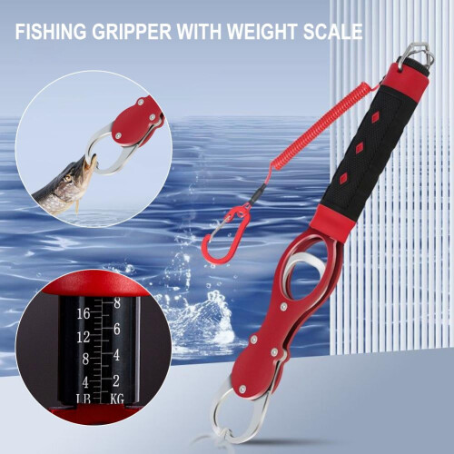 Fishing Lip Gripper Tool Stainless Steel 1 Piece 2