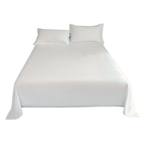 Drap plat en flanelle matelassée en microfibre (1 pièce)