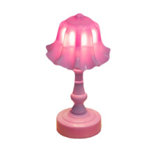 Stolová lampa Retro Bluebells fialová 14,7 x 8,1 cm