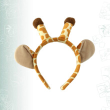 Cartoon dierenhoofdband voor dames (1 stuk)