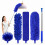Plumeau avec manche télescopique bleu 1