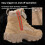 Luxsines Men's Leather Work Boots with Orthopedic Support 6
