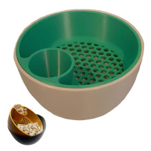 Ensemble de bols à pistaches avec support de rangement (2 pièces)