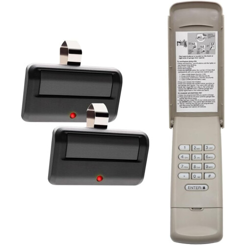 Clavier et télécommande universels pour porte de garage Chamberlain