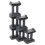 Ensemble de pont pour train miniature, en plastique gris, 6 pièces 1