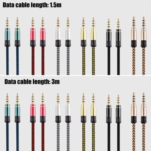 Câble audio stéréo mâle-mâle de 3,5 mm 1