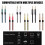 Câble audio stéréo mâle-mâle de 3,5 mm 8