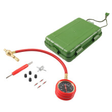 Set di sgonfiatore per pneumatici automobilistici con monitoraggio della pressione per