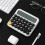 12 Digits Mechanical  Calculator Large LCD Display Desktop Calculator Large Button Financial Calculator Beige 7