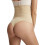 Thong shapewear med hög midja och magkontroll beige 3