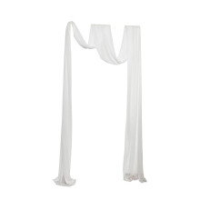 Chiffon Wedding Tree Drape White Reusable