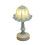 Retro-Tischlampe „Bluebells“, hellblau, 14,5 x 7,9 cm 1