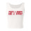Women's Western-style tank top white 3XL 4