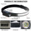 LNGOOR LED headlight rechargeable waterproof230 2