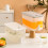Distributeur de boissons avec robinet, 1 gallon, blanc 7