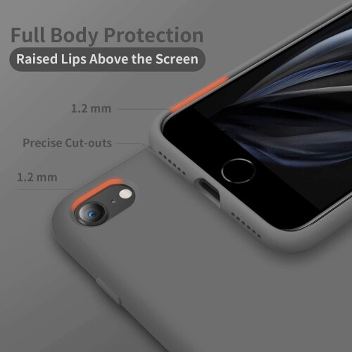 iPhone SE2020 2022 och iPhone 7 8 ultratunt silikonskal 2