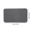 Housse de console centrale de voiture en cuir gris universel 3