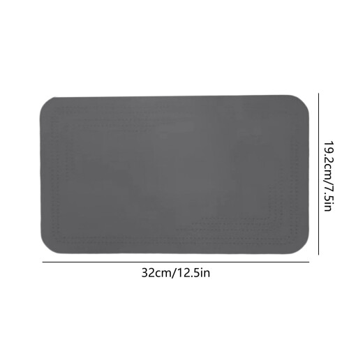 Housse de console centrale de voiture en cuir gris universel 2