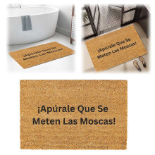 Paillasson de bienvenue avec un motif de moustique amusant
