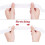 Bande élastique plate blanche, très extensible, 4 tailles 4