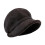 Tidningshatt Dam Bomull Fluffig Flat Cap 1