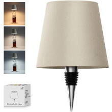 Lampe bouteille grise pour bars et restaurants (1 unité)