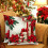 Weihnachtskissen-Set, rot, 4-teilig 4
