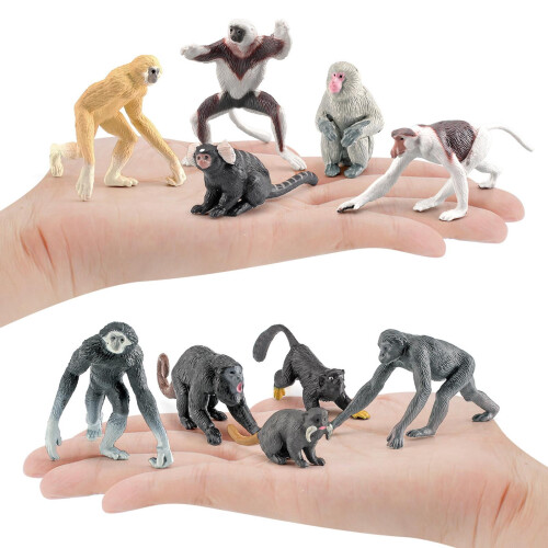 Orang-oetan apenfiguurtjes feestartikelen collectie10 2