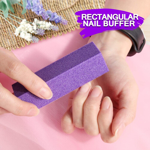 Manicureset met nagelvijl, buffer en nagelriemtools