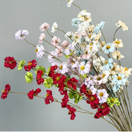 Bouquet de fleurs artificielles printanières 115 cm 2