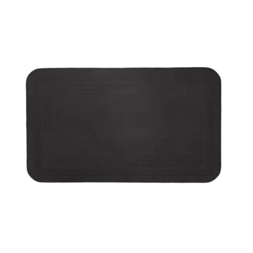 Schwarze Leder-Mittelkonsolenabdeckung für Autos, universell 1