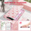 Pink Cherry Bow Case for 7-inch eReaders, Compatible with 5