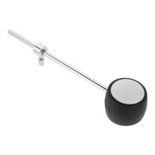 Batedor de bumbo preto com controle dinâmico (1 unidade)