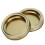 Goldene Einmachdeckel, Standardöffnung 70 mm, 12er-Packung 6