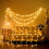 LED-Lichterkette mit Schneeflockenmotiv, USB-betrieben, 10 m 4