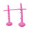 Inflatable high jump bar game prop pink 1