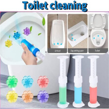 Gel nettoyant pour toilettes, tampon parfum océan, 1 paquet