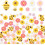 Resin Daisy Bee Cabochons 100 pcs 10 styles 1