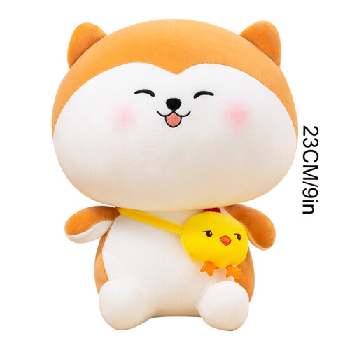 Peluche chien Poméranien, doux compagnon de 23 cm 2