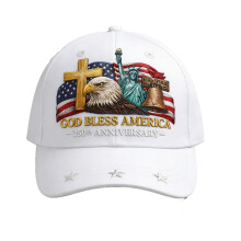 Patriotyczna czapka baseballowa USA z okazji 250. rocznicy powstania