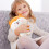 Peluche chien Poméranien, doux compagnon de 23 cm 6