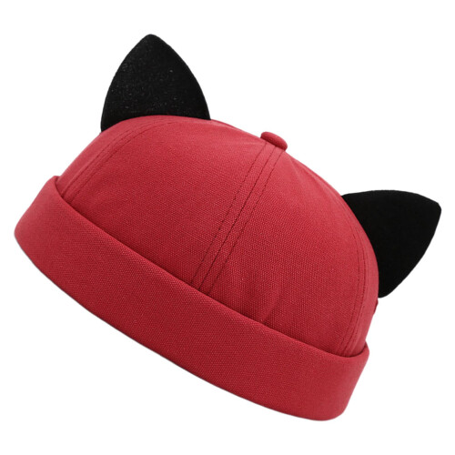 Bonnet à oreilles de chaton, respirant, taille unique