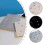 Jewelry display pad lined sturdy sponge 5 pcs 2