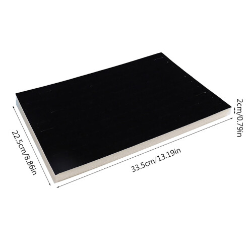 Jewelry display pad lined sturdy sponge 5 pcs 2