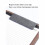 Brown A4 Padfolio with Notepad Resume Folder and Card Holder 8