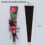 Bustine trasparenti opache per bouquet di rose e garofani. 1