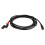 RCA Y-adapterkabel subwoofer 1 til 2 splitter 5m sort 1